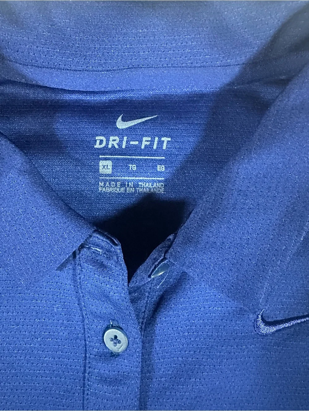 Women’s Nike Sleeveless Dri-FIT Polo - Blue